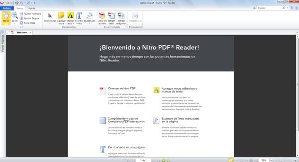 Nitro PDF Reader 2.0, nuevo programa gratuito para la creación de ficheros PDF 4