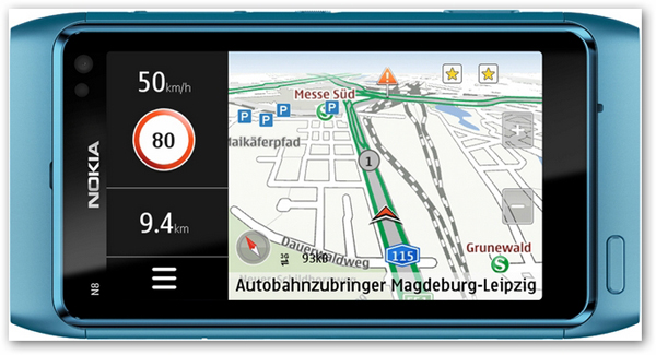 Nokia Maps for Mobile, conduce con indicaciones de dirección y velocidad desde tu Nokia