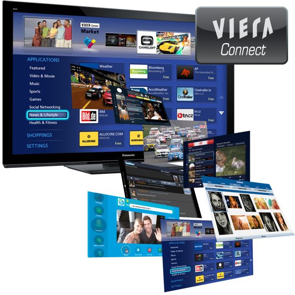 Panasonic incorpora un videoclub a la carta a sus televisores y lectores Blu-ray con Viera Connect 2