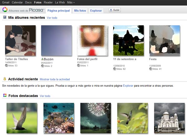 Picasa y Blogger cambian de nombre para integrarse con Google+ 6