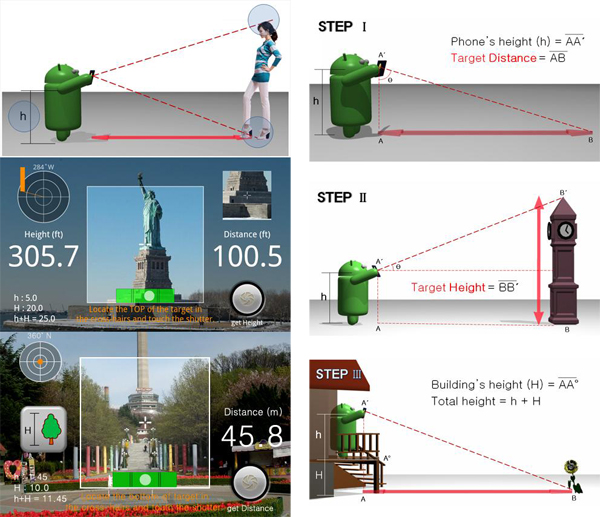 Smart Measure Lite, calcula la distancia y la altura de un objeto con tu móvil Android