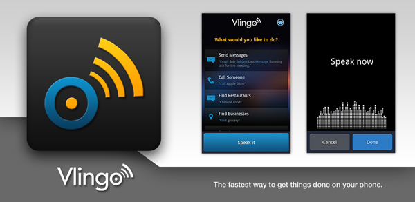 Vlingo, un completo asistente de tareas por reconocimiento de voz para móviles