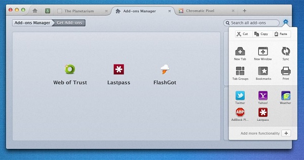 Firefox 8, Mozilla cambiará el diseño de Firefox 8