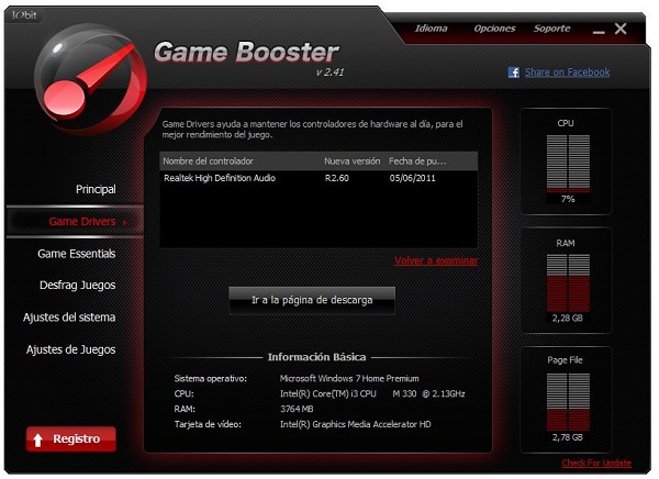 Game Booster 2.4.1, mejora el rendimiento de tus juegos 2