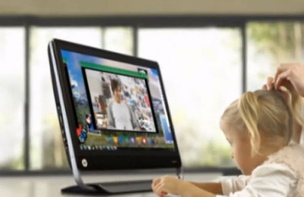 El HP TouchSmart 520 es un todo-en-uno muy delgado 2