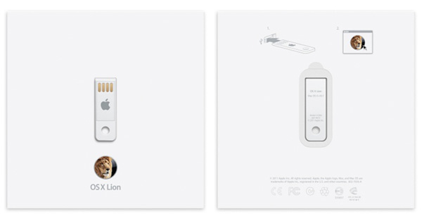 Apple Lion OS X, disponible en USB por 60 euros