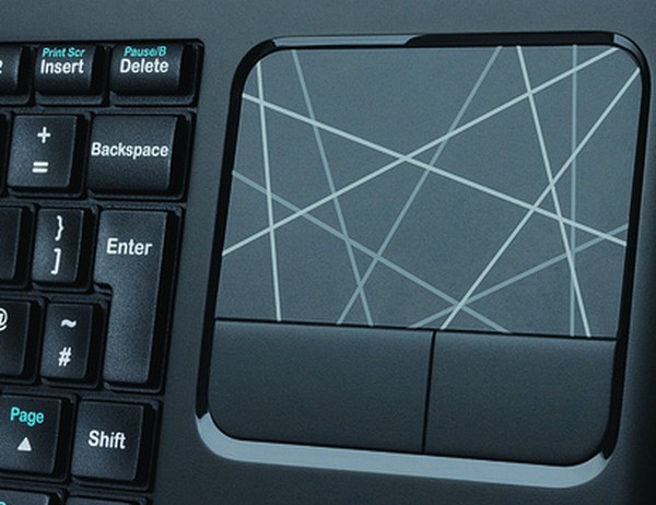 Logitech Wireless Touch K400, teclado inalámbrico y táctil 2