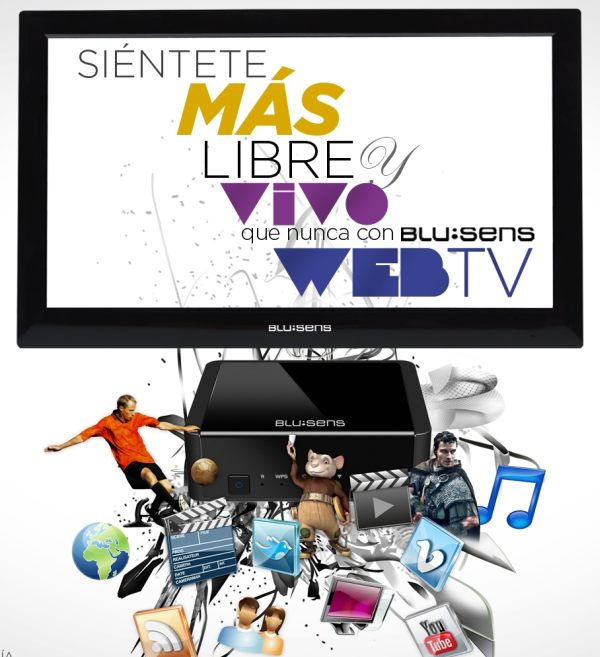 Blusens web:tv, por fin es compatible con ratón y teclado 2