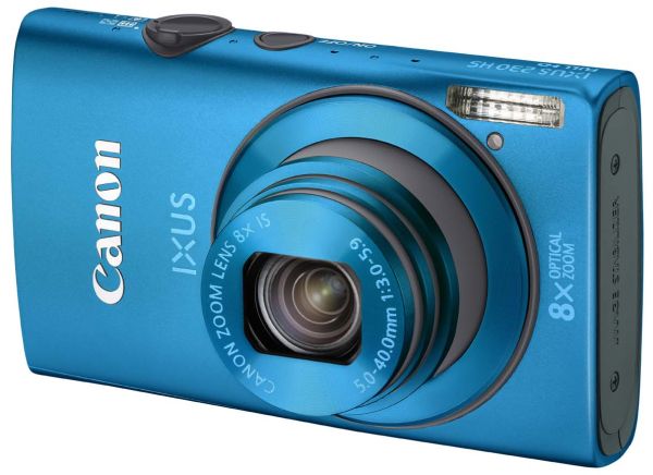 Canon IXUS 230 HS, cámara compacta muy delgada