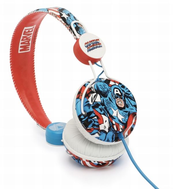 Auriculares Coloud del Capitán América