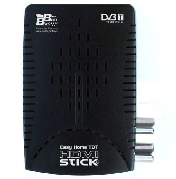 Bestbuy topbox Receptor TDT HD de alta definición, conexión hdmi,  Euroconector, Tdt hd sobremesa