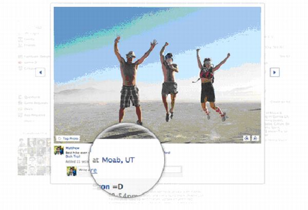 Facebook extiende la localización a todas partes