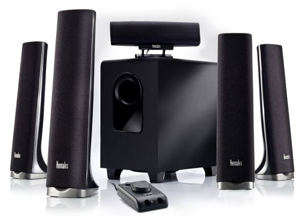 Hercules XPS 5.1 70 Slim, sistema de altavoces multimedia