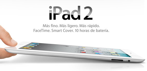 El iPad 2 pronto estará disponible con Orange 3