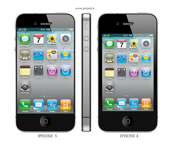 El iPhone 5 no contará con una pantalla de 4 pulgadas