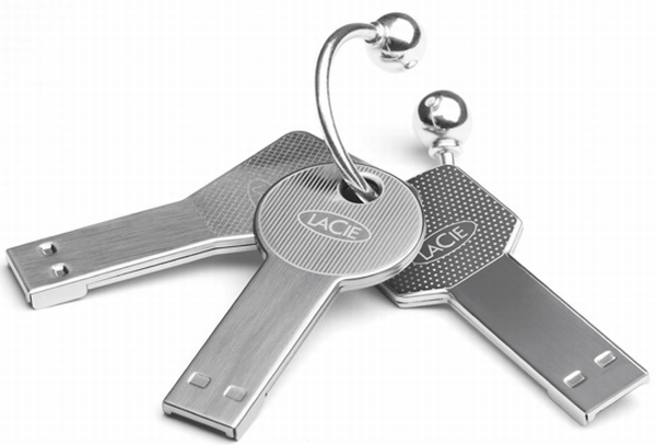 LaCie Cookey, la llave USB, ahora con software de seguridad