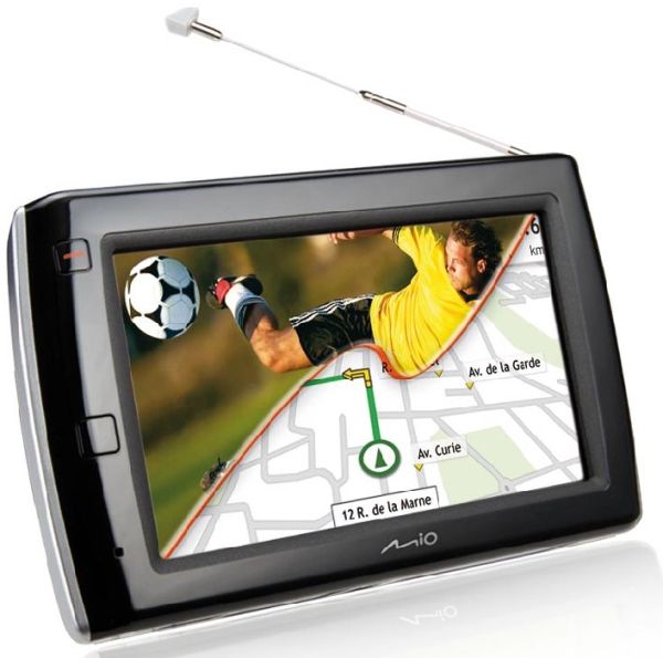 Mio Spirit V575 TV, navegador GPS con sintonizador de televisión 4