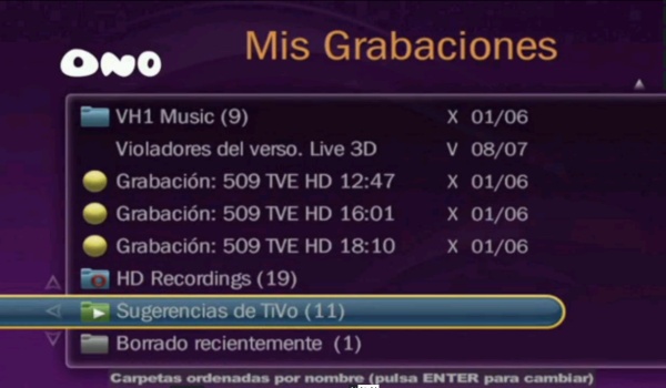 La televisión de ONO ahora te ofrece TiVO 2