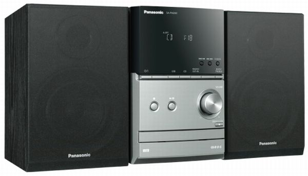 Panasonic SC-PM200EG-S, microcadena con puerto USB