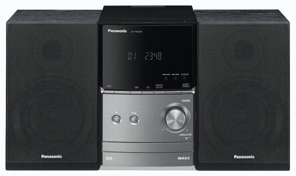Panasonic SC-PM200EG-S, microcadena con puerto USB 4