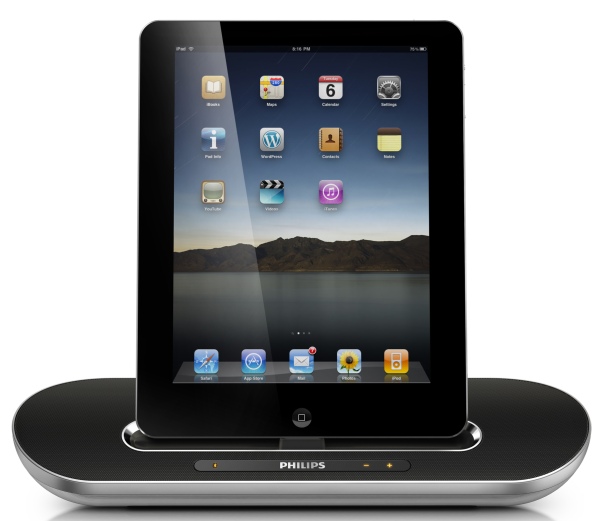 Philips Fidelio DS7700, el iPad se merece unos altavoces