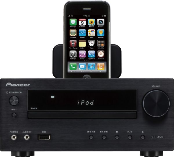 pioneer_x-hm50_2 Pioneer X-HM50, microcadena con conector para iPod 2