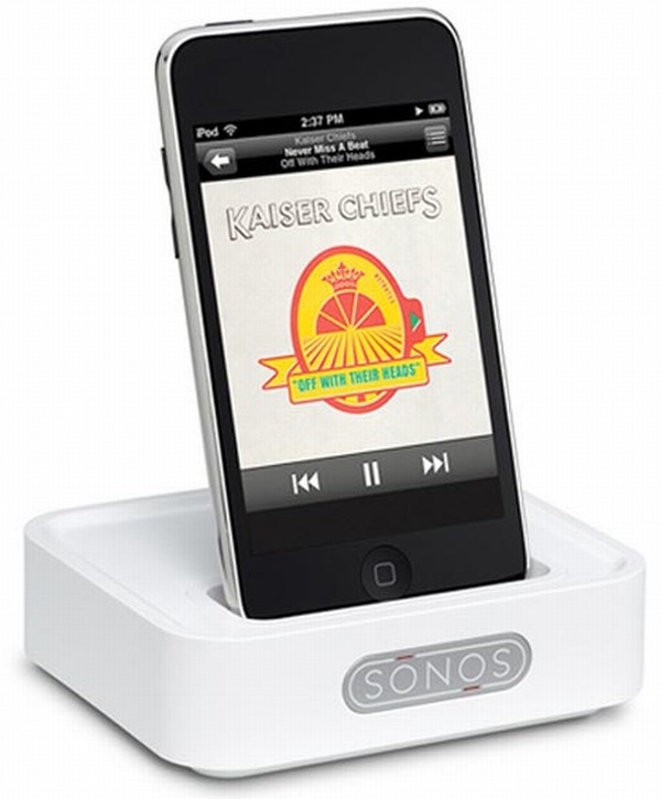 Escucha la música de tu iPod en toda la casa con Sonos