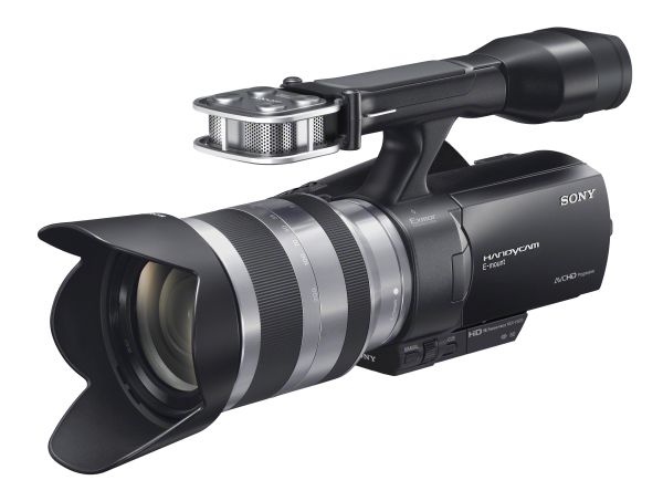 Sony NEX-VG20E, videocámara de objetivos intercambiables