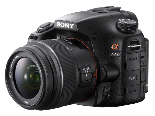 Sony SLT-A65 o Sony Î±65, réflex con espejo traslúcido