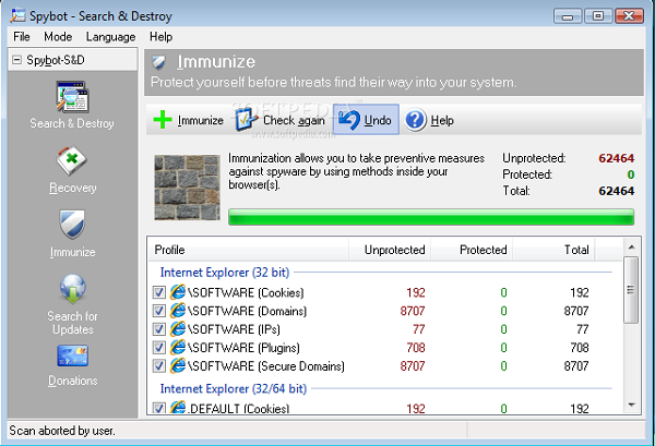 Descarga gratis la beta 3 de Spybot Search & Destroy 2