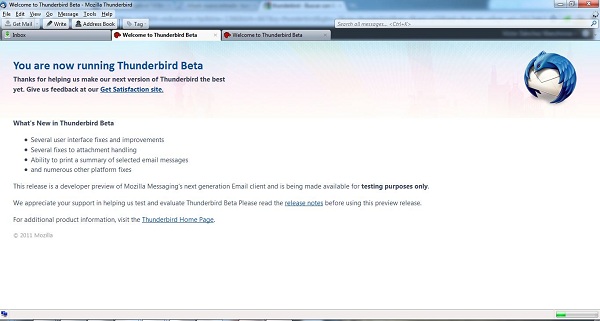Thunderbird 7.0 beta, descarga gratis este cliente de e-mail 2