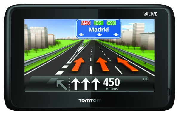 TomTom GO LIVE 1005, navegador con pantalla fácil de ver 1