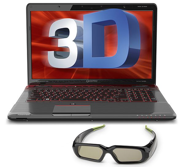Toshiba Qosmio X775-3DV78, ordenador portátil con 3D