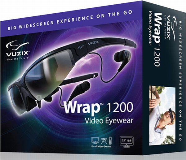Vuzix Wrap 1200 videogafas en 3D para tus ví­deos privados 2