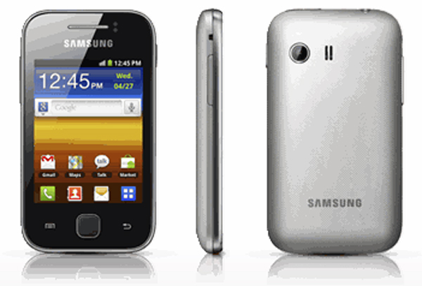 El Samsung Galaxy Y estará disponible a través de Vodafone