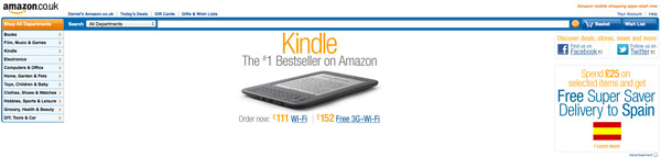 Amazon.es, disponible desde el 15 de septiembre 2
