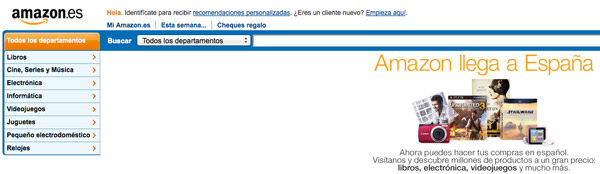 amazon Amazon.es ya está abierto 2