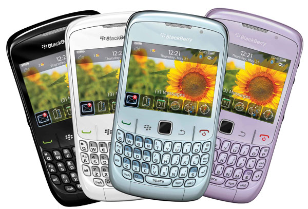 BlackBerry 8520 blanca, disponible gratis con Movistar 3