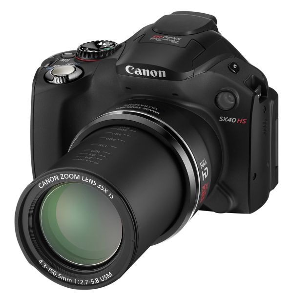 Canon PowerShot SX40 HS, cámara con ultra zoom de 35x