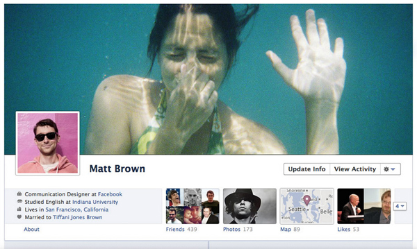 Facebook activa un nuevo perfil llamado Cronologí­a