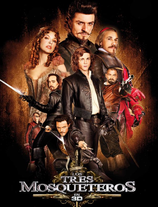 Los Tres Mosqueteros saltan al cine en 3D