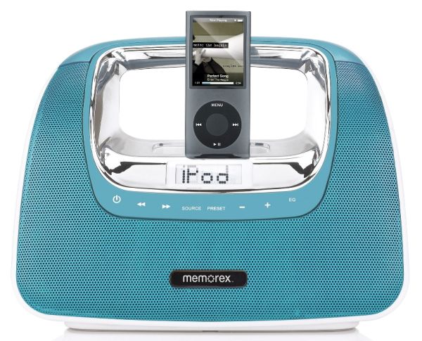 Memorex MiniMove, sistema de audio para iPod