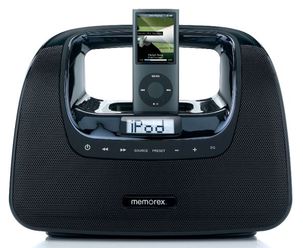 Memorex MiniMove, sistema de audio para iPod 2