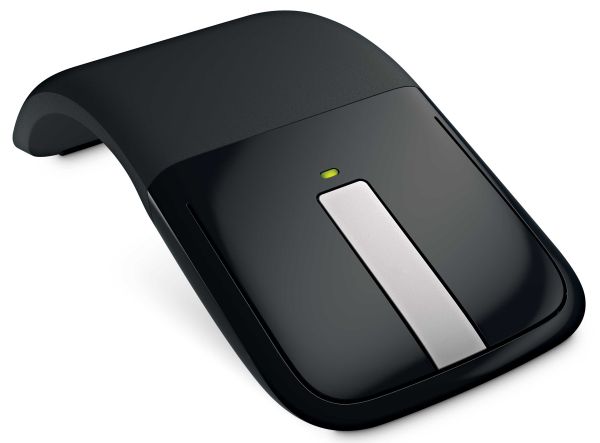 Microsoft Arc Touch Mouse, ratón inalámbrico para portátiles