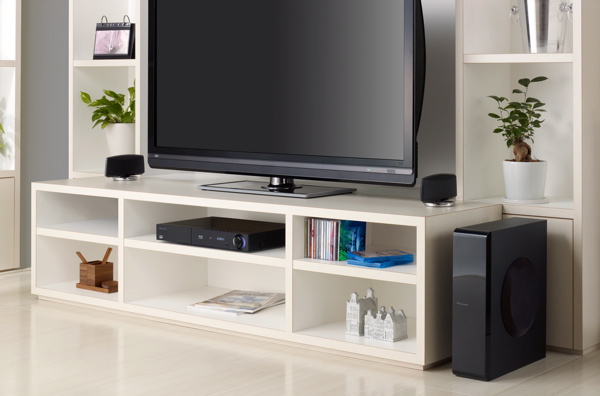 Pioneer BCS-HF818, home cinema 2.1 con bafles muy compactos
