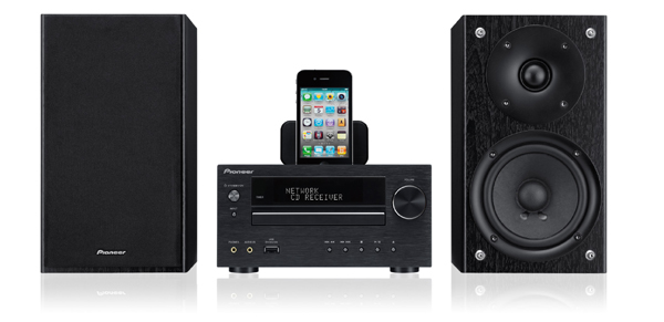 Pioneer X-HM-70K, una microcadena con WiFi y base para iPod