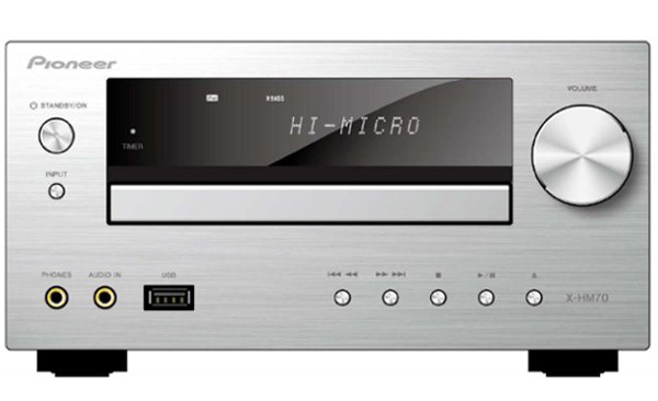 Pioneer X-HM-70K, una microcadena con WiFi y base para iPod 3
