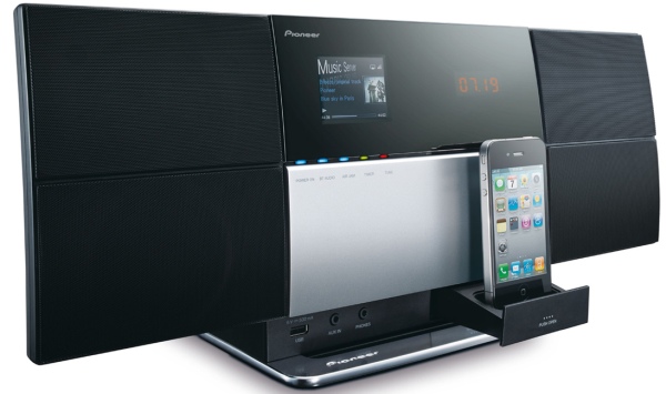 Pioneer X-SMC3, microsistema delgado compatible con iPhone