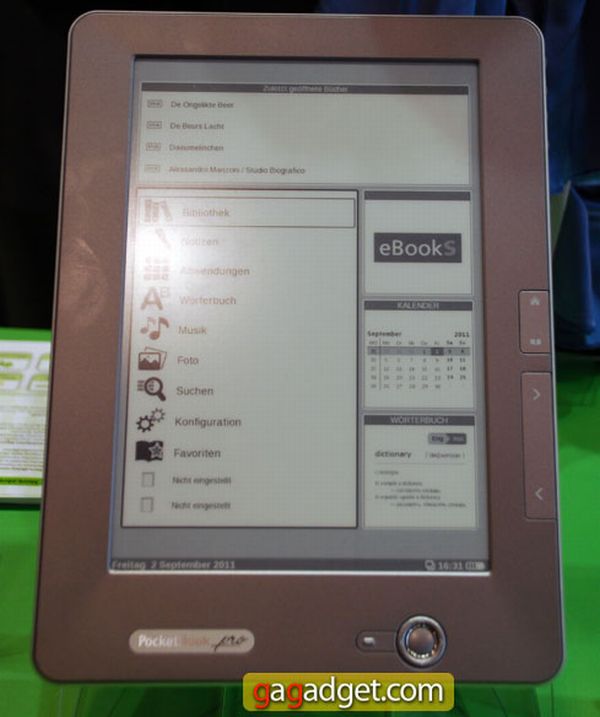 PocketBook Pro 912, e-reader con pantalla de 9,7 pulgadas 2