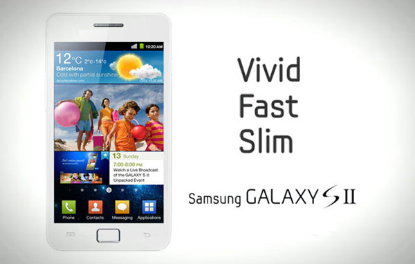Samsung Galaxy S II blanco, disponible gratis con Vodafone 3